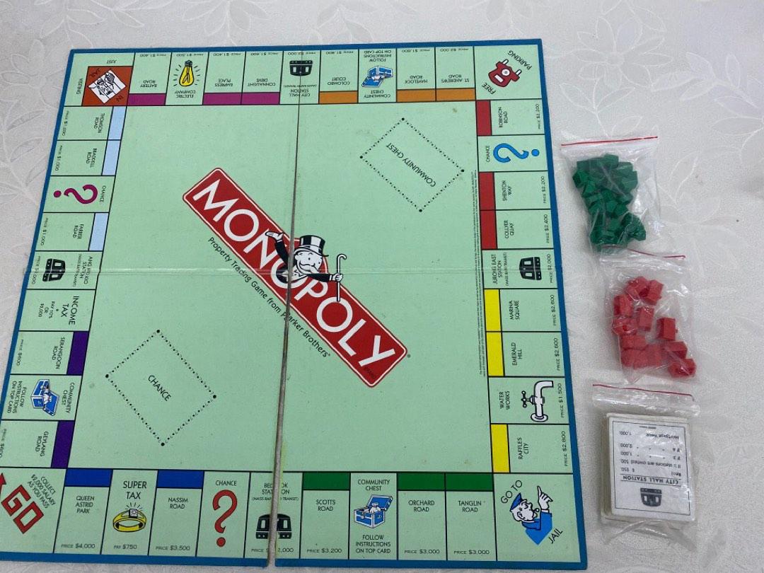 Singapore monopoly Merlion spare replacement board game parts, Hobbies ...