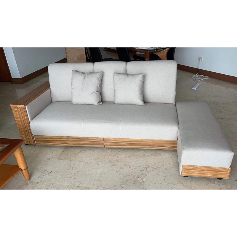 Sofa Bed Cloth Sofa / Free Delivery 3Colour Storage sofa, Furniture