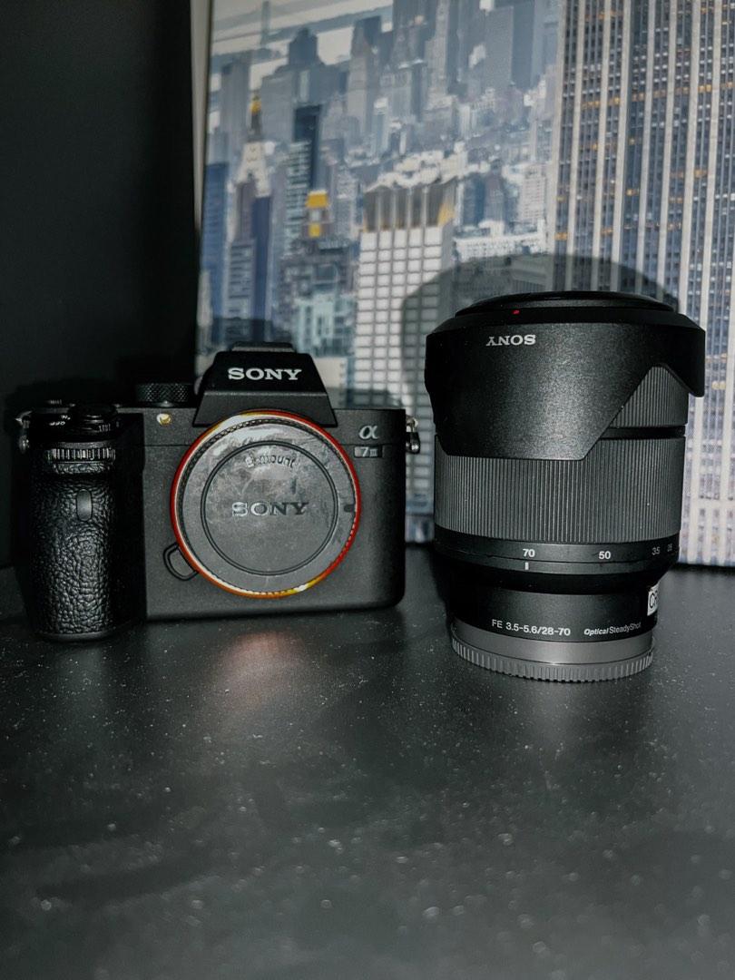 Sony A7III with FE 2870mm Kit Lens, Photography, Cameras on Carousell