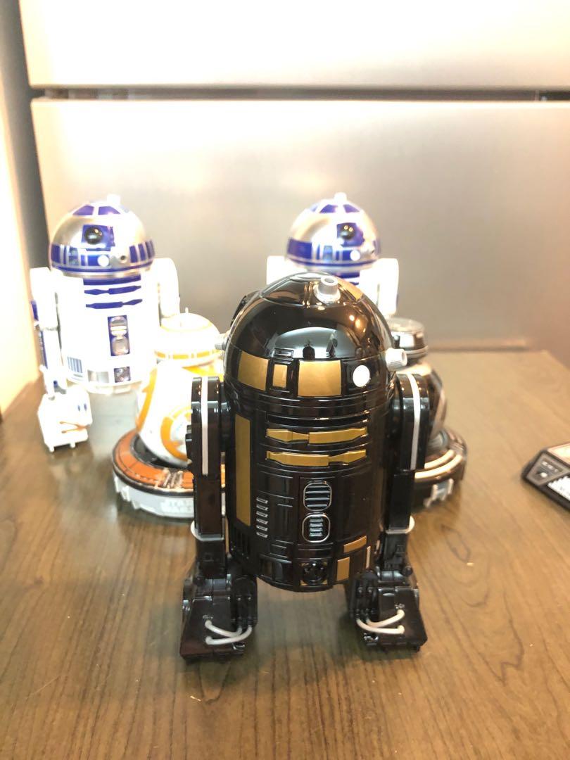 BB8スターウォーズ R2-Q5 ロボットトイ sphero 黒いR2D2 Sphero社から帝国のドロイド｢黒いR2｣ことR2-Q5のロボット・トイ