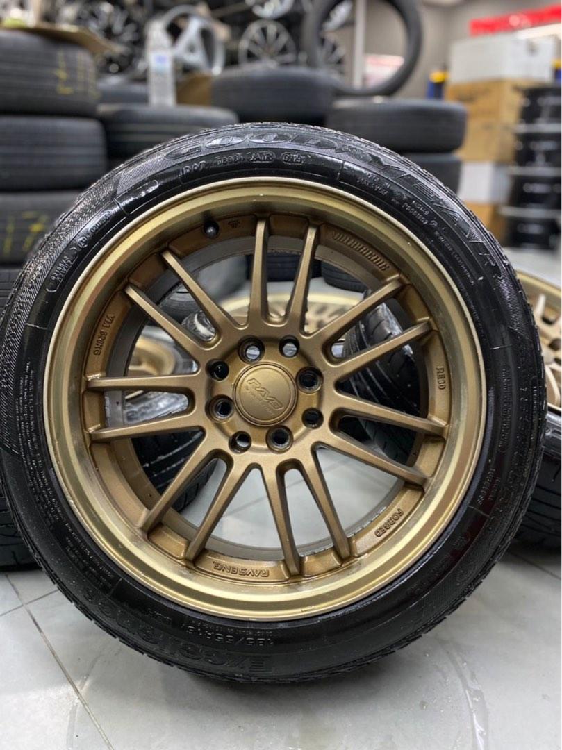 Sport Rim RE30 Thailand 16x7JJ PCD100/114, Auto Accessories on Carousell