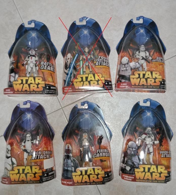 Star wars episode 3 action shop figures