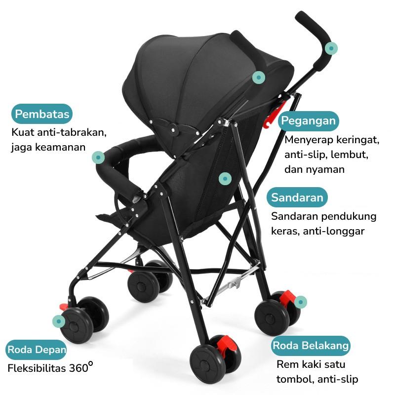 Stroller lipat pliko hotsell