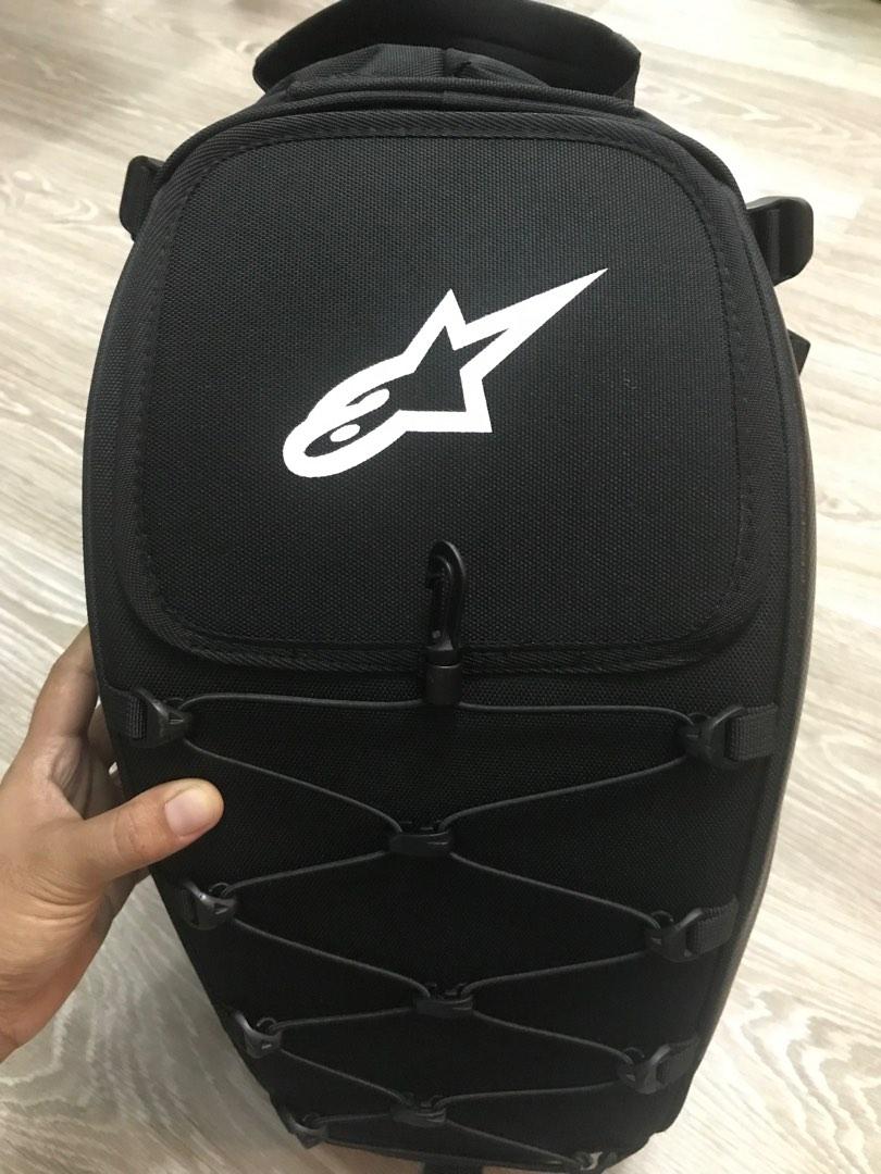 TAIL BAG BAG SEAT BAG MOTORCYCLE ALPINESTAR HELMET BAG SPIDER