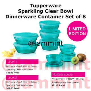 Tupperware Serving Sets Collection item 1