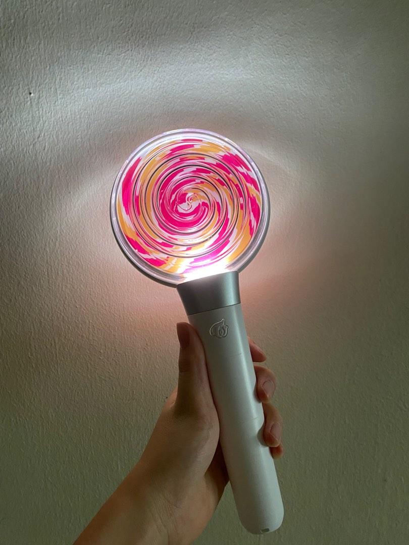 wts Twice lightstick Candy bong version 1 nayeon jeongyeon momo sana