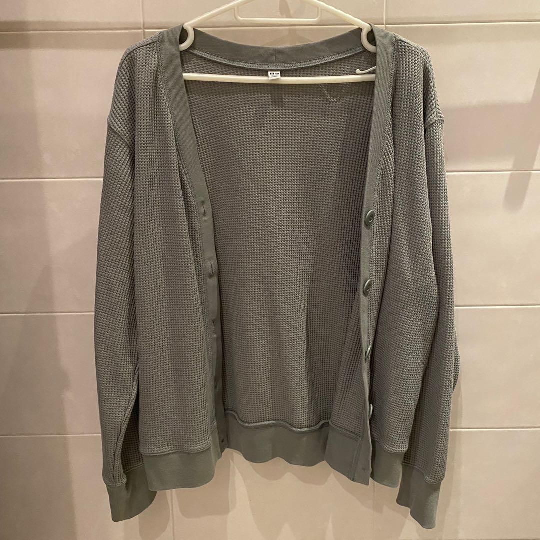 Uniqlo shop waffle cardigan