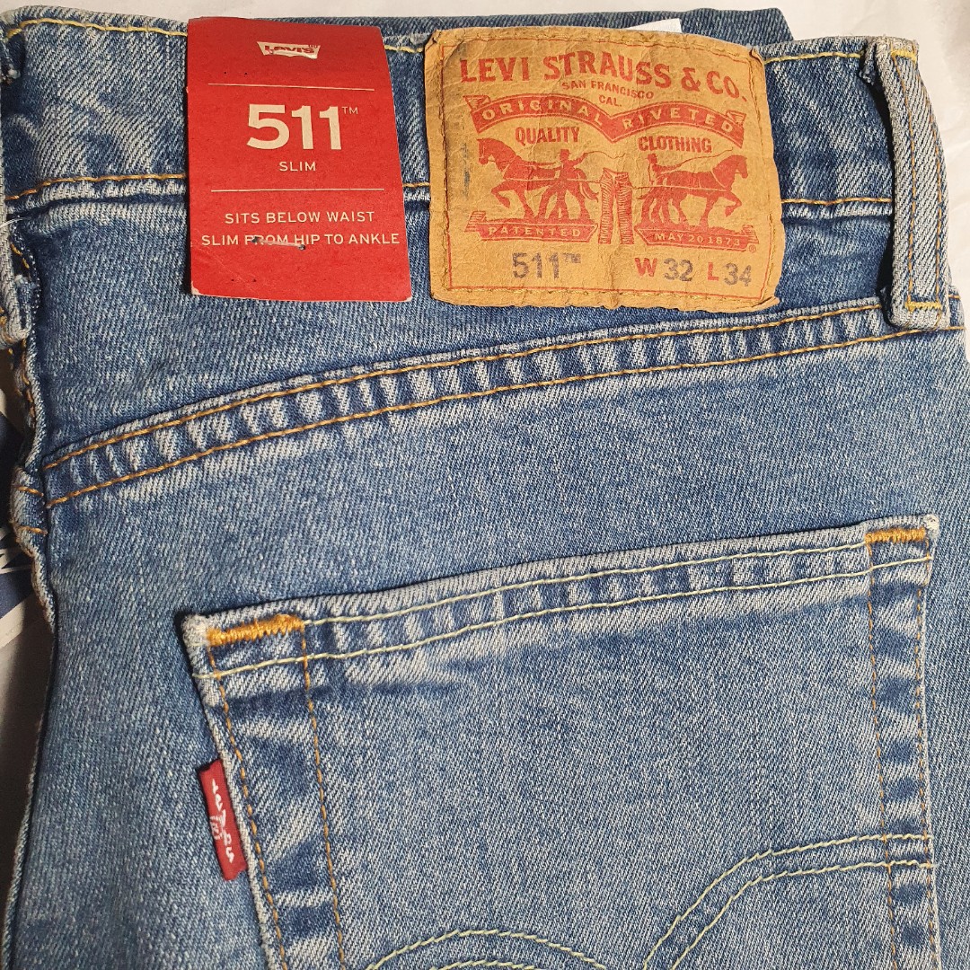 Mens Levi's 511 Size 32 Slim, Women's Fashion, Bottoms, Jeans on Carousell