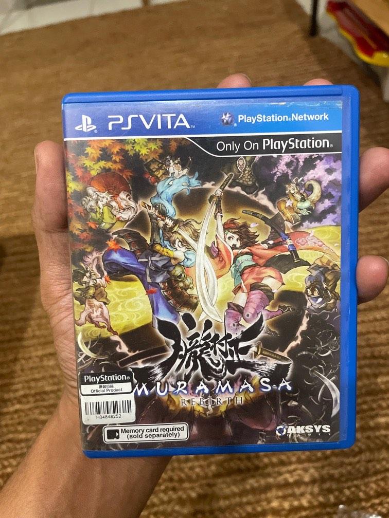 USED PS Vita Muramasa Rebirth R3, Video Gaming, Video Games