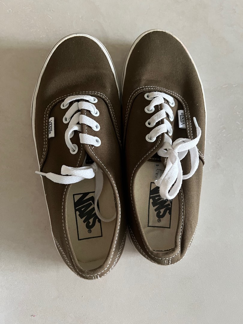 dark green vans womens