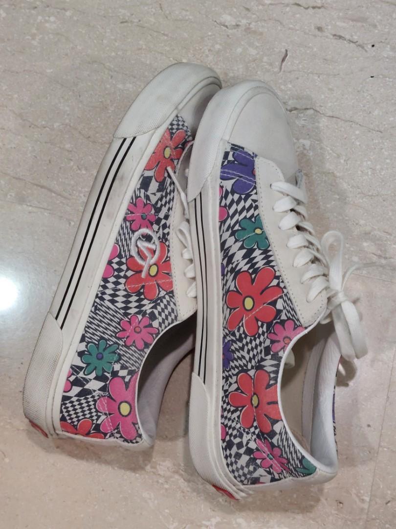 Vans Sid Floral Checkerboard Men s Fashion Footwear Casual