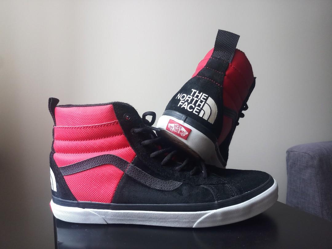 Sk8 hi vans sales north face