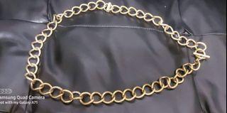 Vintage monet chain belt/necklace