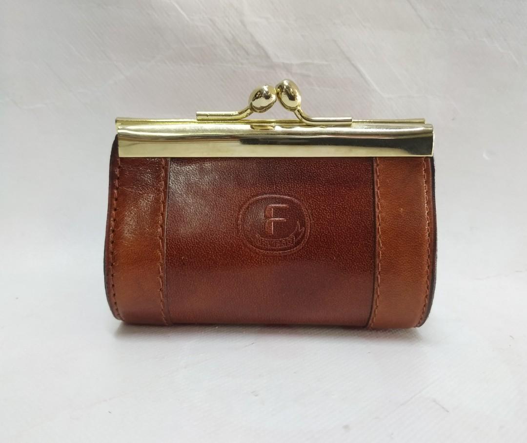 Vintage Patent Leather Handbag with Lucite Ball Closure