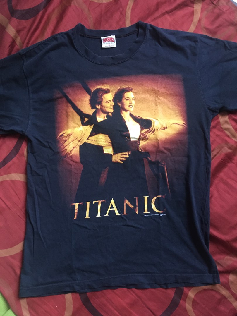 Vintage Titanic Movie T-shirt, Men's Fashion, Tops & Sets, Tshirts & Polo  Shirts on Carousell