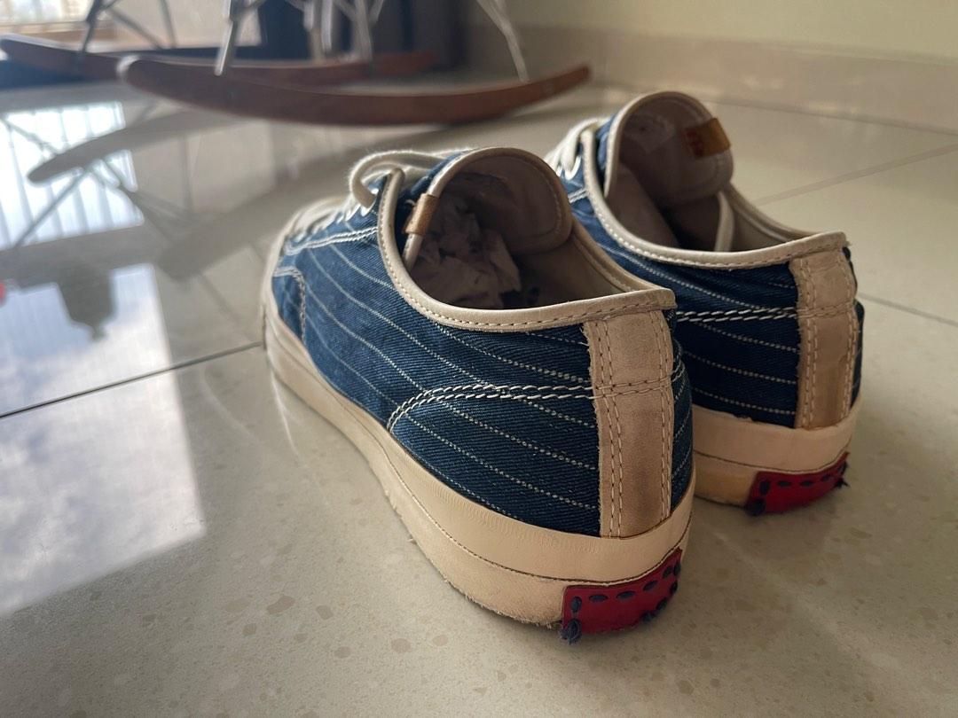 VISVIM SKAGWAY DENIM LO, Men's Fashion, Footwear, Sneakers on 