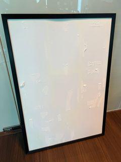 Wall Board with Black Frame
