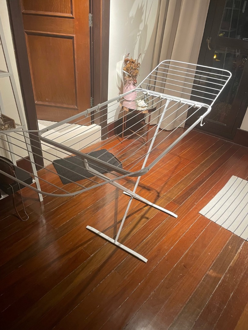 White Clothe Drying Rack, Furniture & Home Living, Home Improvement ...