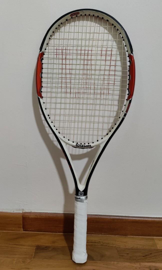 Wilson nCode nFlash tennis racquet, Sports Equipment, Sports & Games