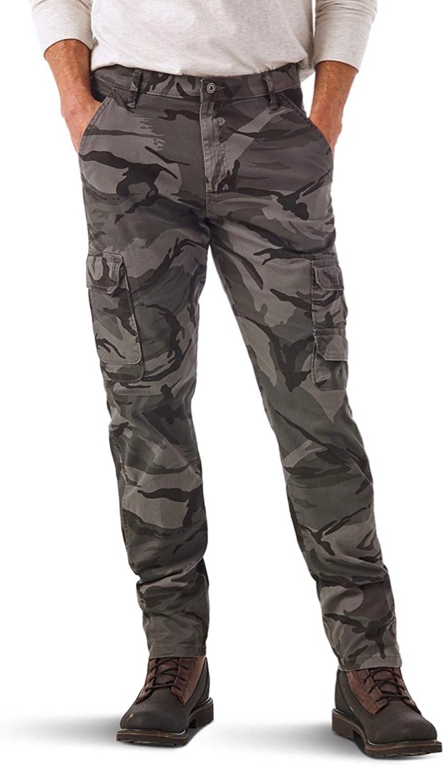 wrangler men's regular fit cargo pants