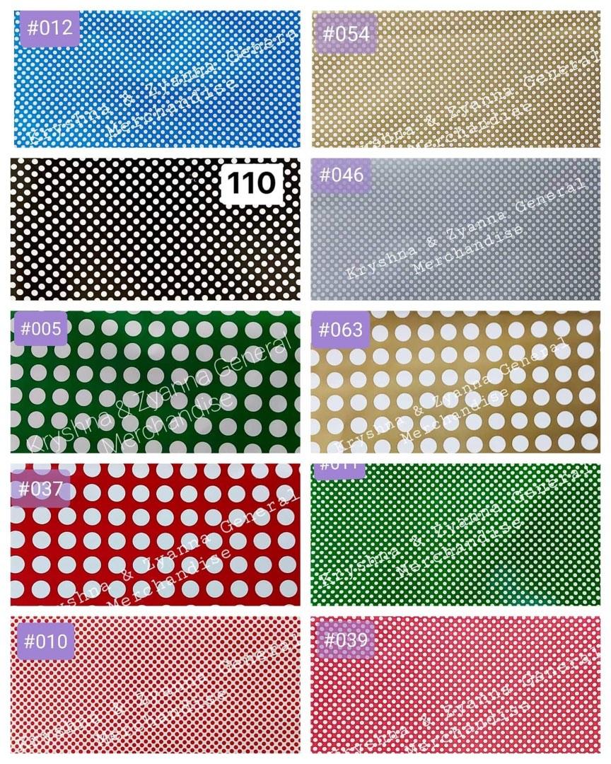 Wrappers for All Occasions (Category: Craft Supplies & Tools) located in Quezon City. Submitted by kryshnanzyanna (Listing ID 1185756589, Image 2). Description: Min of 10pcs per design Pickup location: Proj.4, QC.