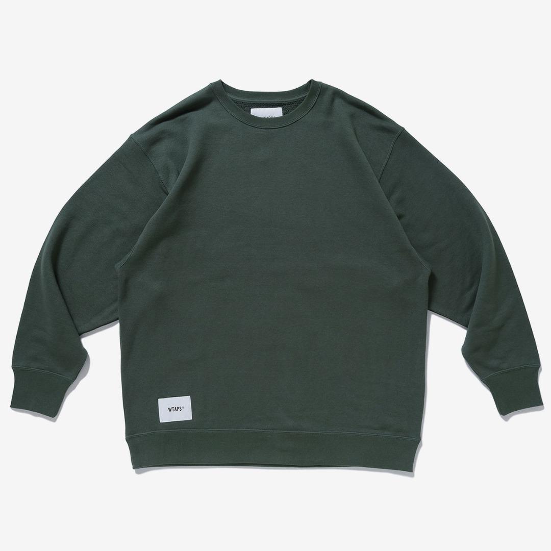22AW WTAPS AII 01 SWEATER COTTON SIGN L スウェット ...