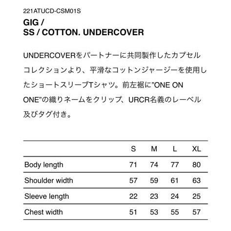 Wtaps x Undercover SS Tee, 名牌, 服裝- Carousell