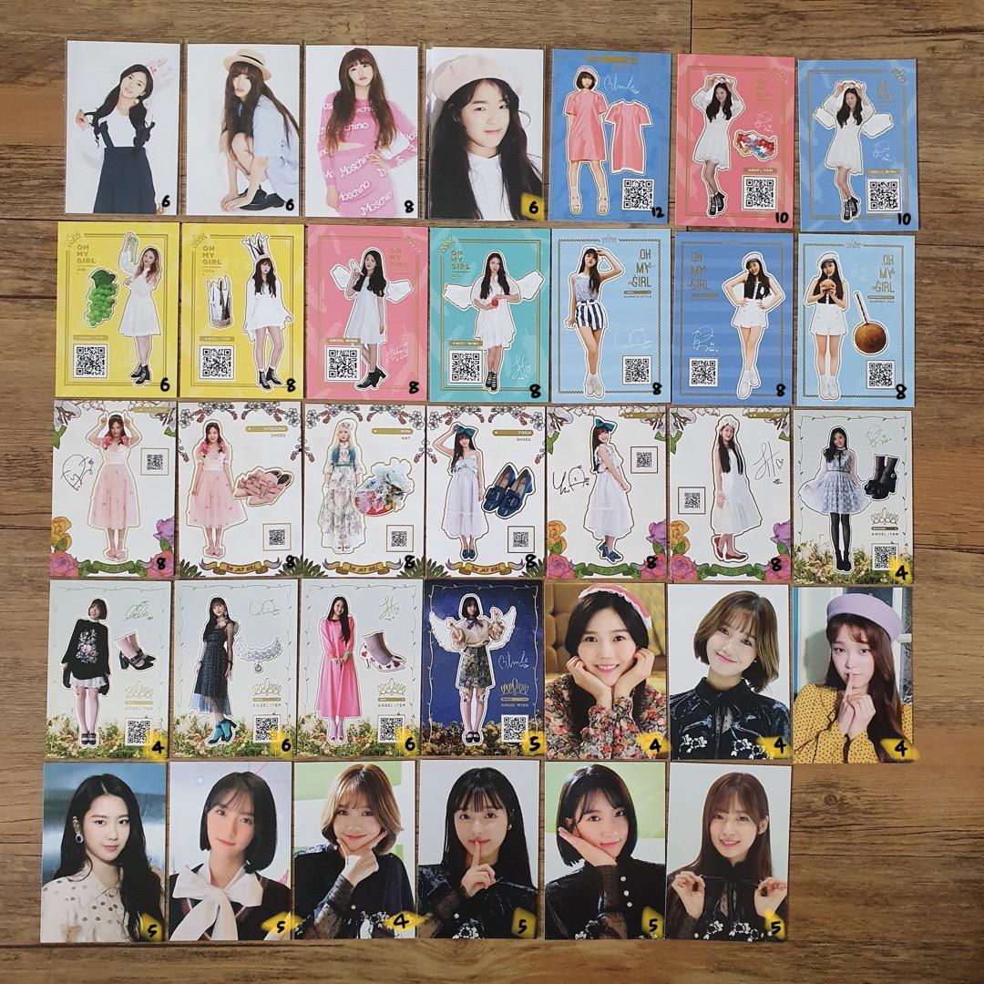 wts oh my girl photocard clearance (cupid pink ocean windy day