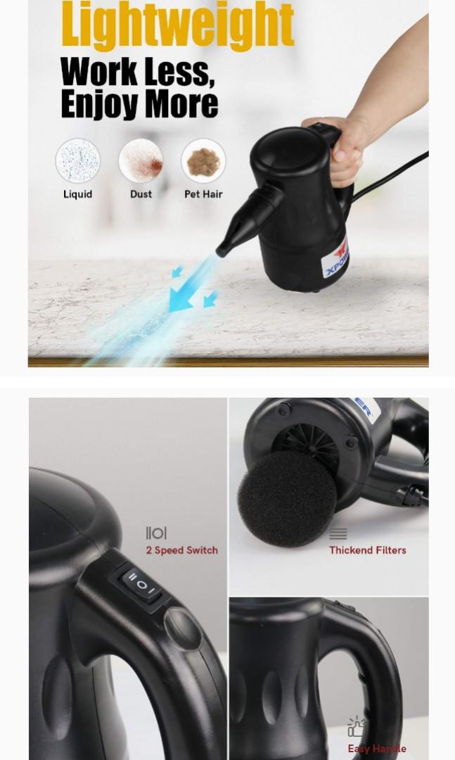 XPower Airrow Air Duster Blower, TV & Home Appliances, Vacuum Cleaner