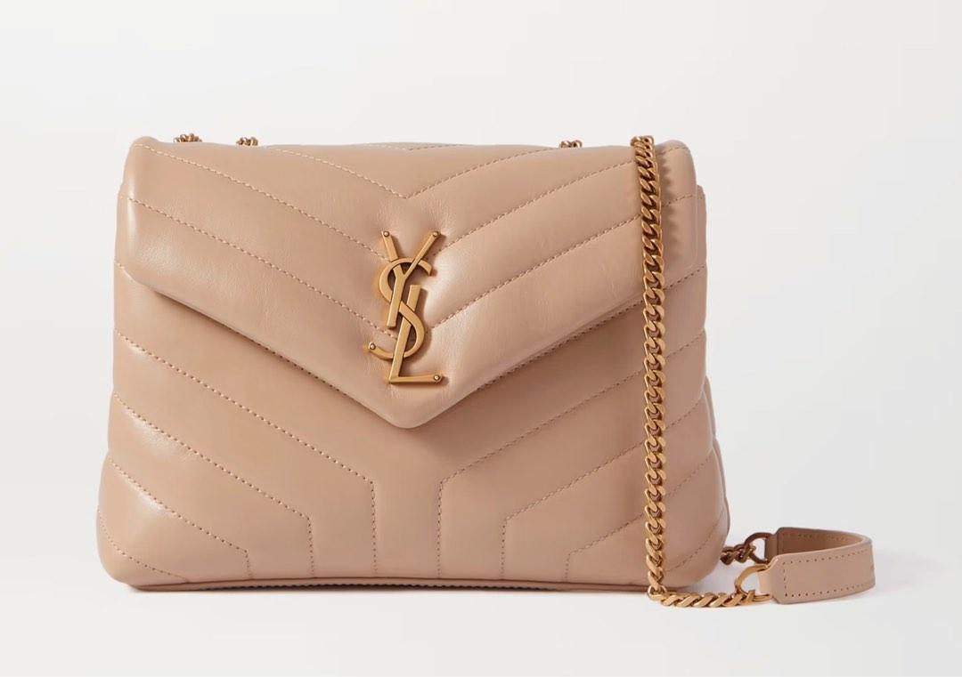 YSL Loulou small quilted leather shoulder bag, Luxury, Bags & Wallets
