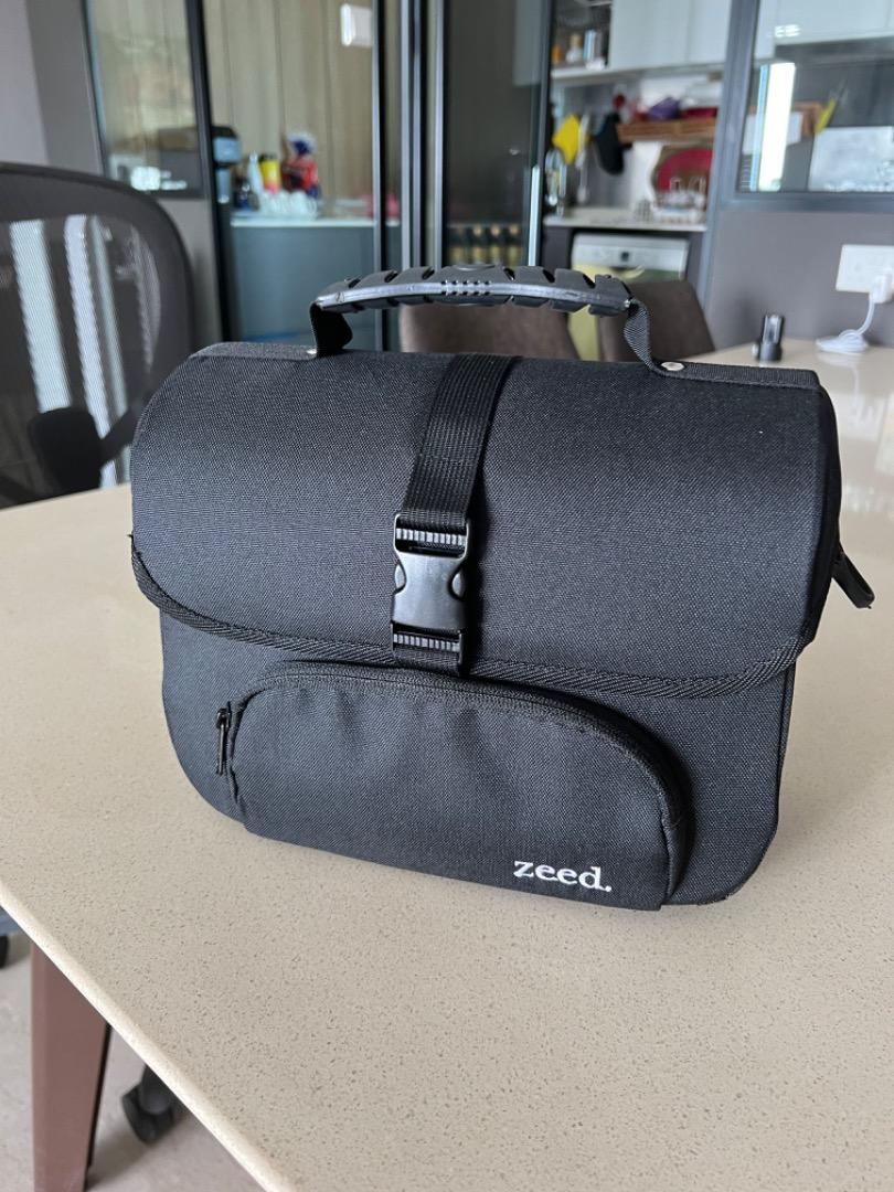 Zeed Front Block Bag Black, Sports Equipment, Bicycles & Parts, Parts