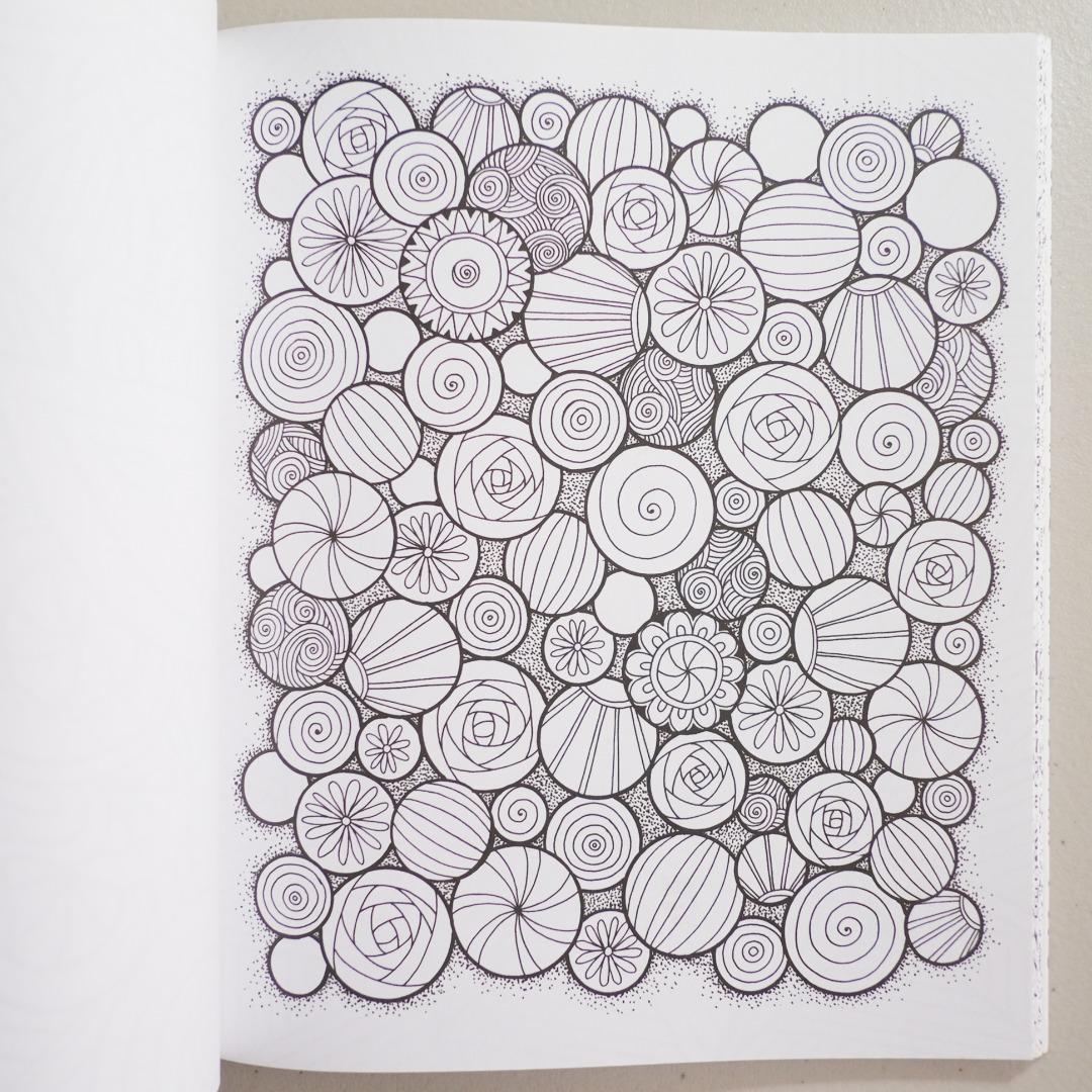 Zen Doodle Coloring Creative Sensations, Hobbies & Toys, Stationary ...
