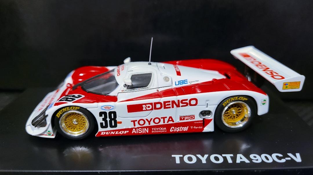 1/43 1:43 Q Model Toyota 90CV Le Mans 1990 #37 38 Taka-Q Denso