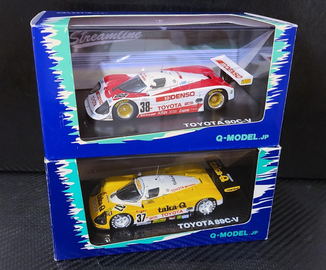 1/43 1:43 Q Model Toyota 90CV Le Mans 1990 #37 38 Taka-Q Denso