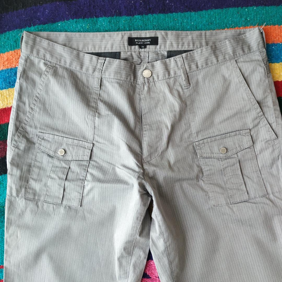 32 BURBERRY BLACK LABEL PANTS GREY COLOR BUSH PANT STYLE KELABU SELUAR OFFICE WEAR PEJABAT ORIGINAL LIKE NEW USED BUNDLE USA US AMERICA DESIGNER
