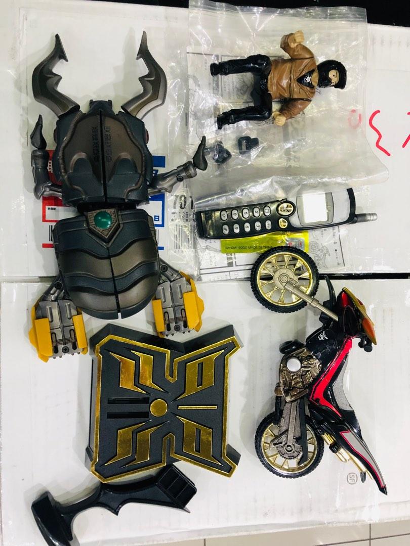 現貨無盒二手有爛Bandai DX 幪面超人Kuuga 電單車Beatchaser 連甲蟲