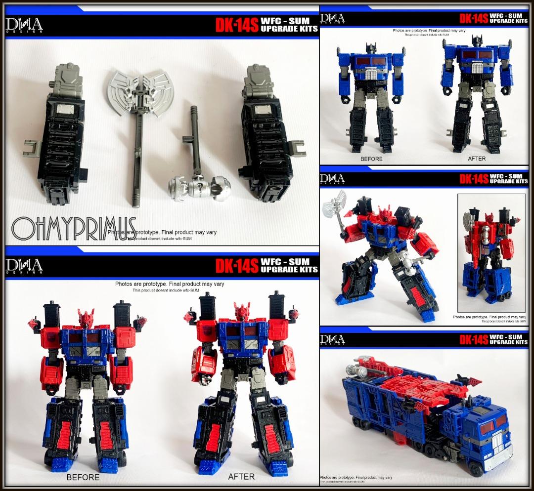 ⭐ [𝗣𝗿𝗲-𝗼𝗿𝗱𝗲𝗿] DNA Design Upgrade Kit for Transformers Generations  WFC - DK-14P PF Ultra Magnus /