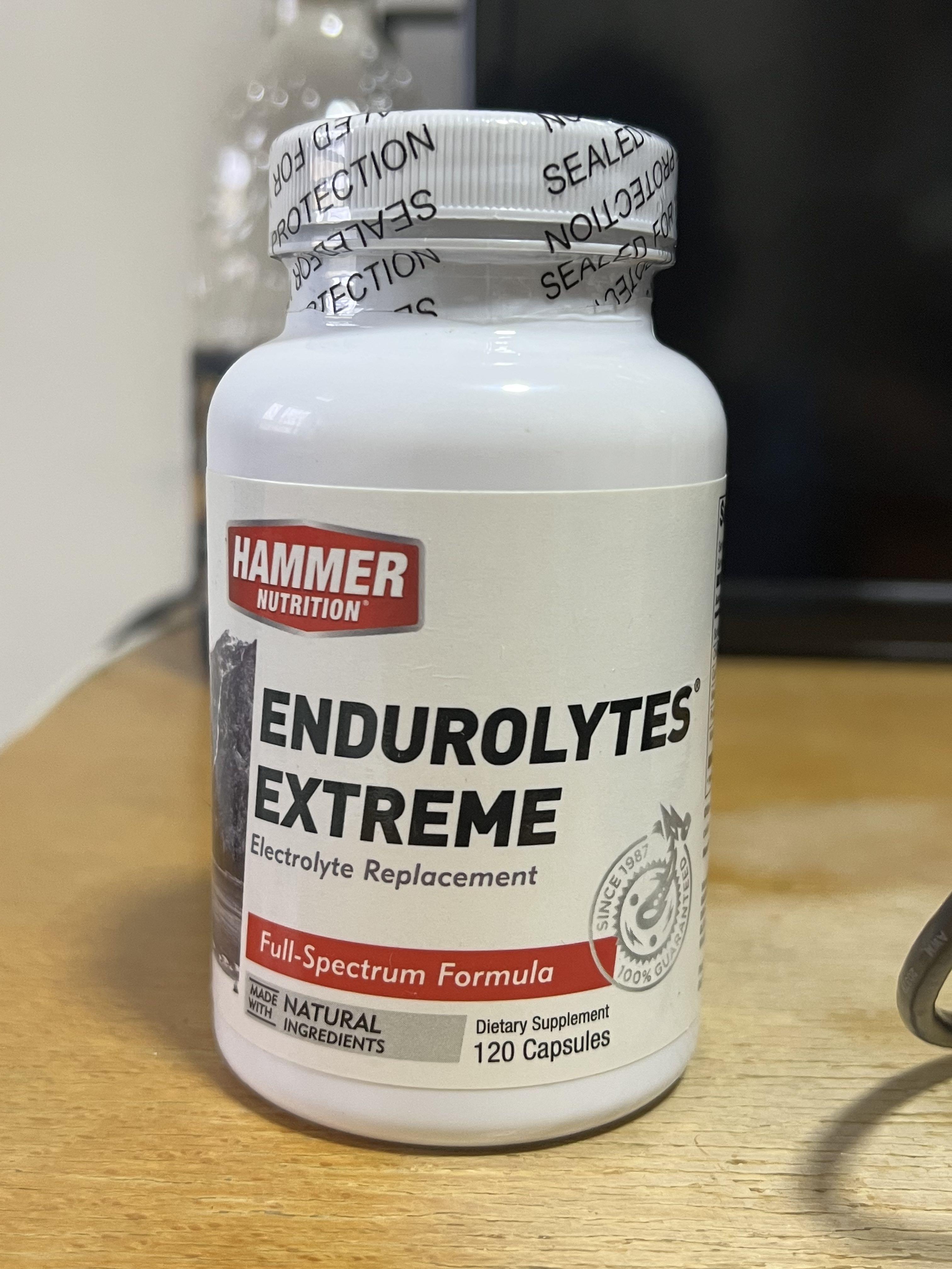 鹽丸濃縮電解質補充Exdurolytes Extreme 全新120粒裝, 健康及營養食 