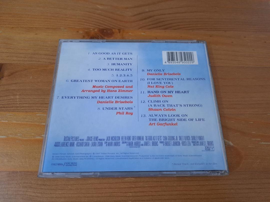 貓屎先生 Soundtrack by Hans Zimmer, 1998, 興趣及遊戲, 音樂樂器 & 配件, 音樂與媒體 CD 及