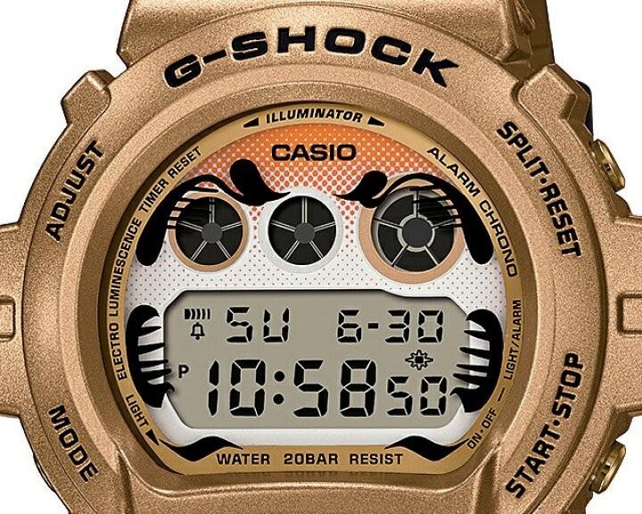 🇯🇵日本代購Casio G-shock DW-6900GDA-9JR casio達摩casio手錶, 男裝
