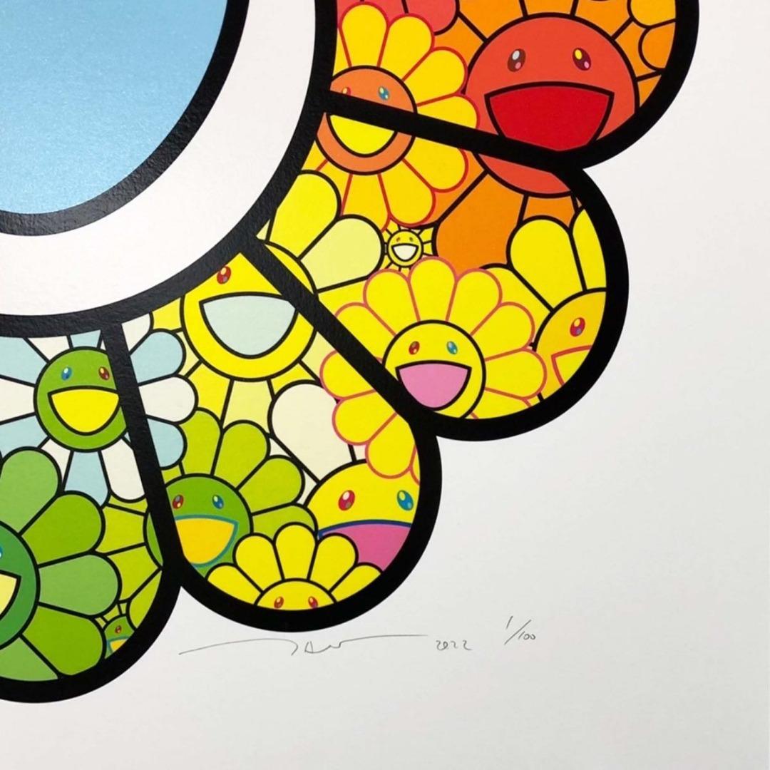 村上隆版畫Takashi Murakami - Multicolor Super Flat Flowers 村上隆版畫Takashi Murakami - Multicolor Super Flat Flowers
