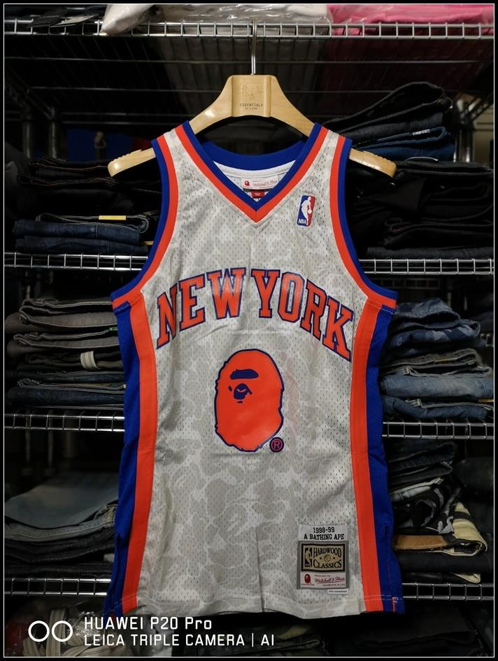 A bathing ape bape New York Knicks (Category: Activewear) located in Quezon City. Submitted by kryzz_styles (Listing ID 1182322618, Image 1). Description: Brand New Limited stock Actual item shown in the photos Pre-order: ETA 7 business days once shipped No rush orders please Down payment is required to avoid cancellation. Sizes available: Small XL M.O.P: Gcash Paymaya BPI.