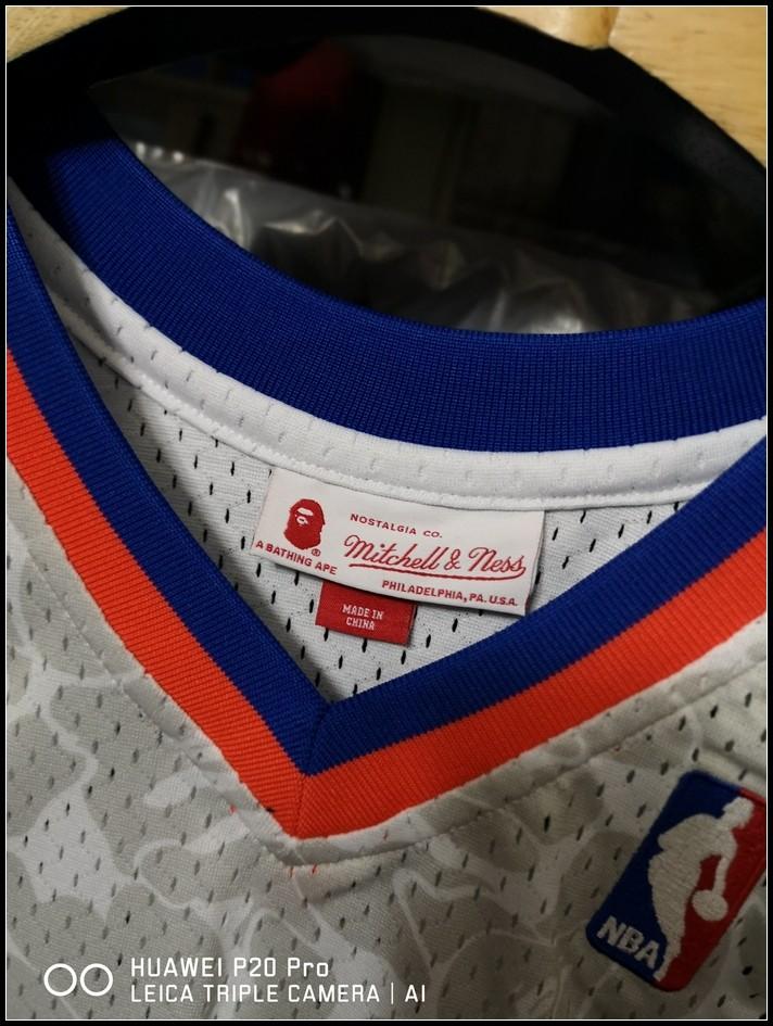 A bathing ape bape New York Knicks (Category: Activewear) located in Quezon City. Submitted by kryzz_styles (Listing ID 1182322618, Image 2). Description: Brand New Limited stock Actual item shown in the photos Pre-order: ETA 7 business days once shipped No rush orders please Down payment is required to avoid cancellation. Sizes available: Small XL M.O.P: Gcash Paymaya BPI.