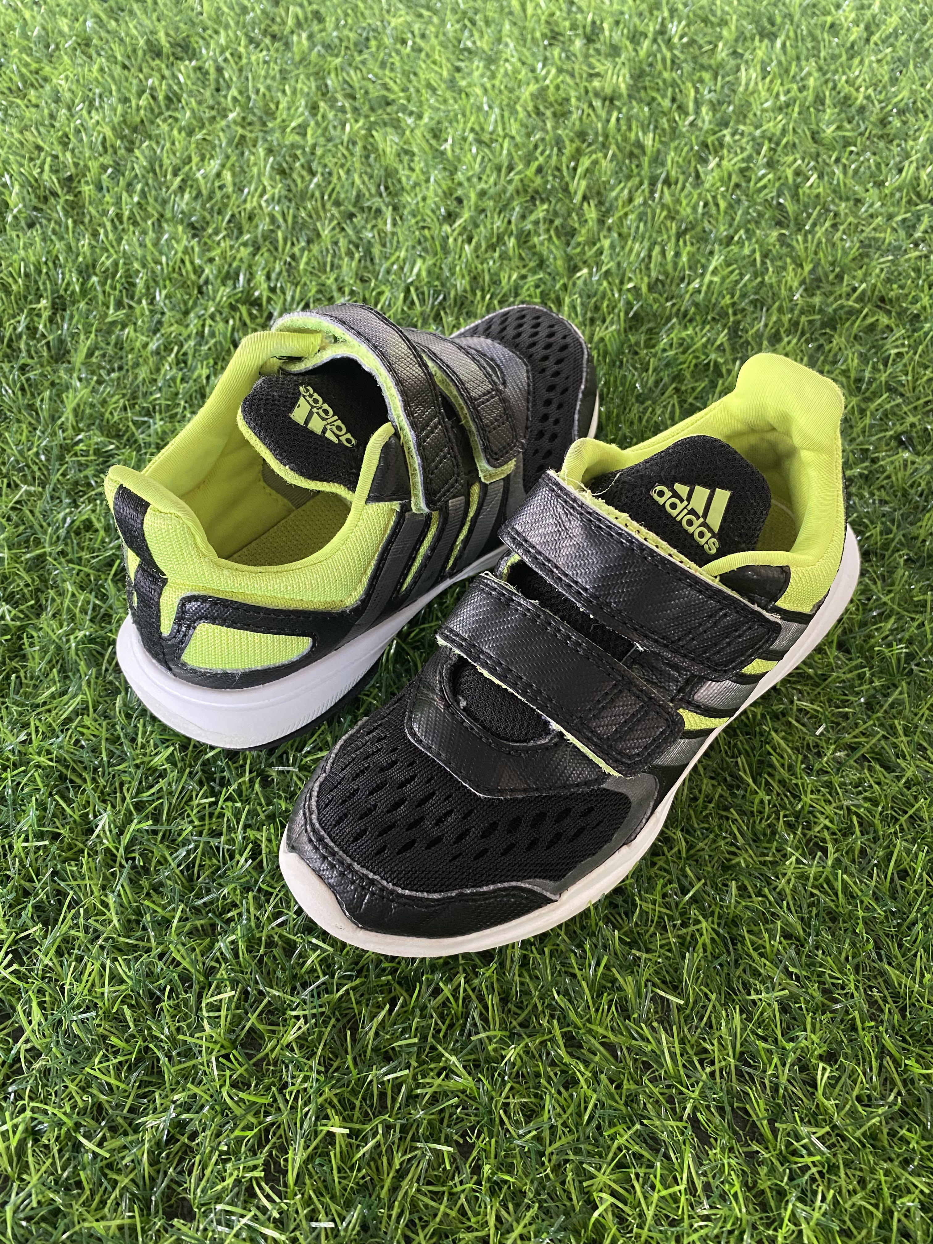 Bright yellow shop adidas trainers