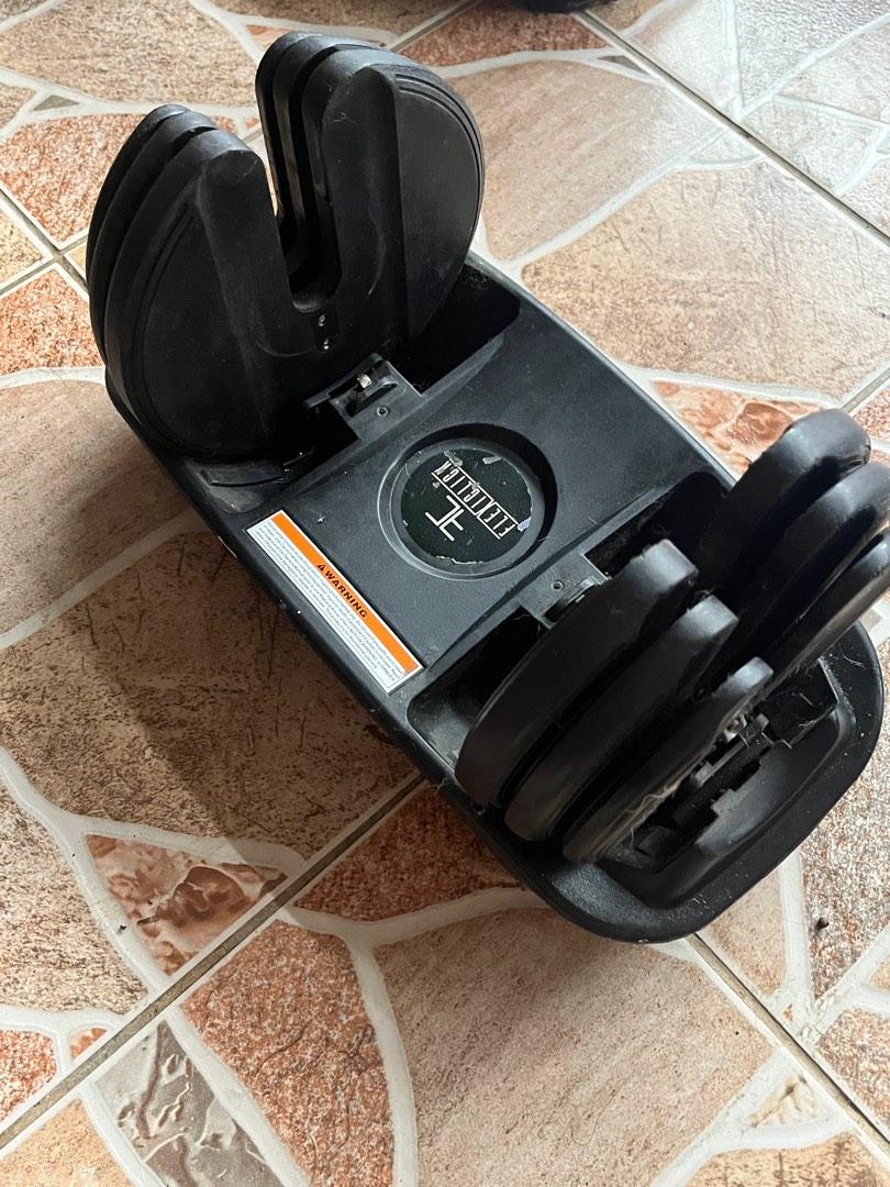 Adjustable Dumbbells and Bench (Sold as set), Sports Equipment