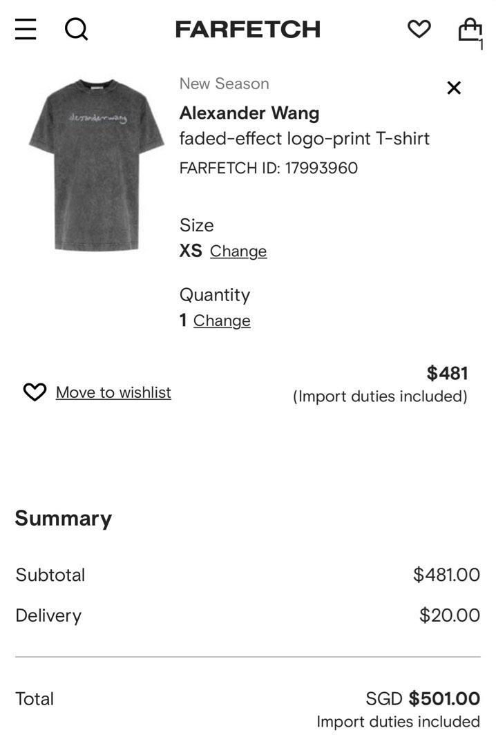 Gucci Logo Print faded-effect T-shirt - Farfetch