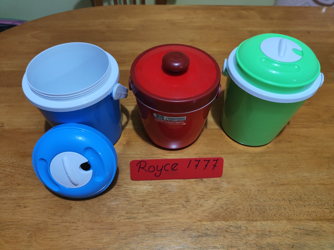 ALL 3! Mini Ice Bucket 1L (Drinks Cooler), Furniture & Home Living