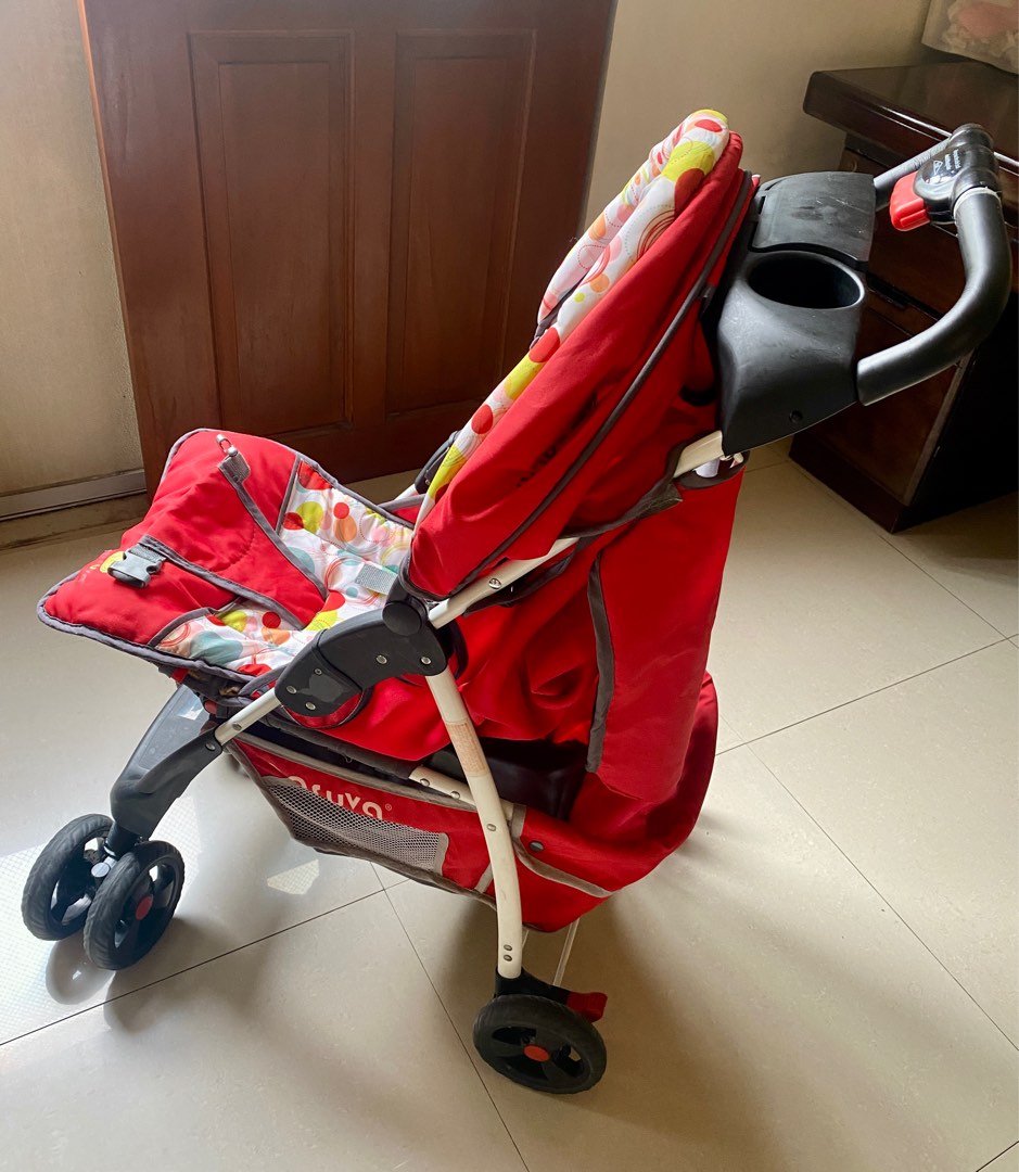 Apruva shop stroller red