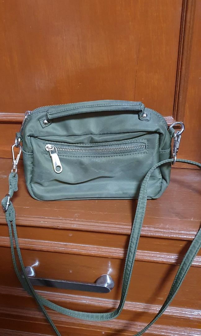 Army Green Cross Body Bag, Women's Fashion, Bags & Wallets, Crossbody