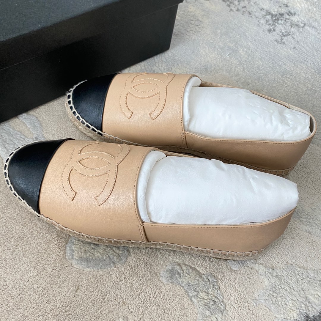 Authentic Chanel Espadrilles Luxury Sneakers Footwear on